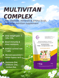 Multivitan Complex Multivitamin Mineral Amino Acid Feed Additive 1kg For Pig Chicken Cattle Sheep
